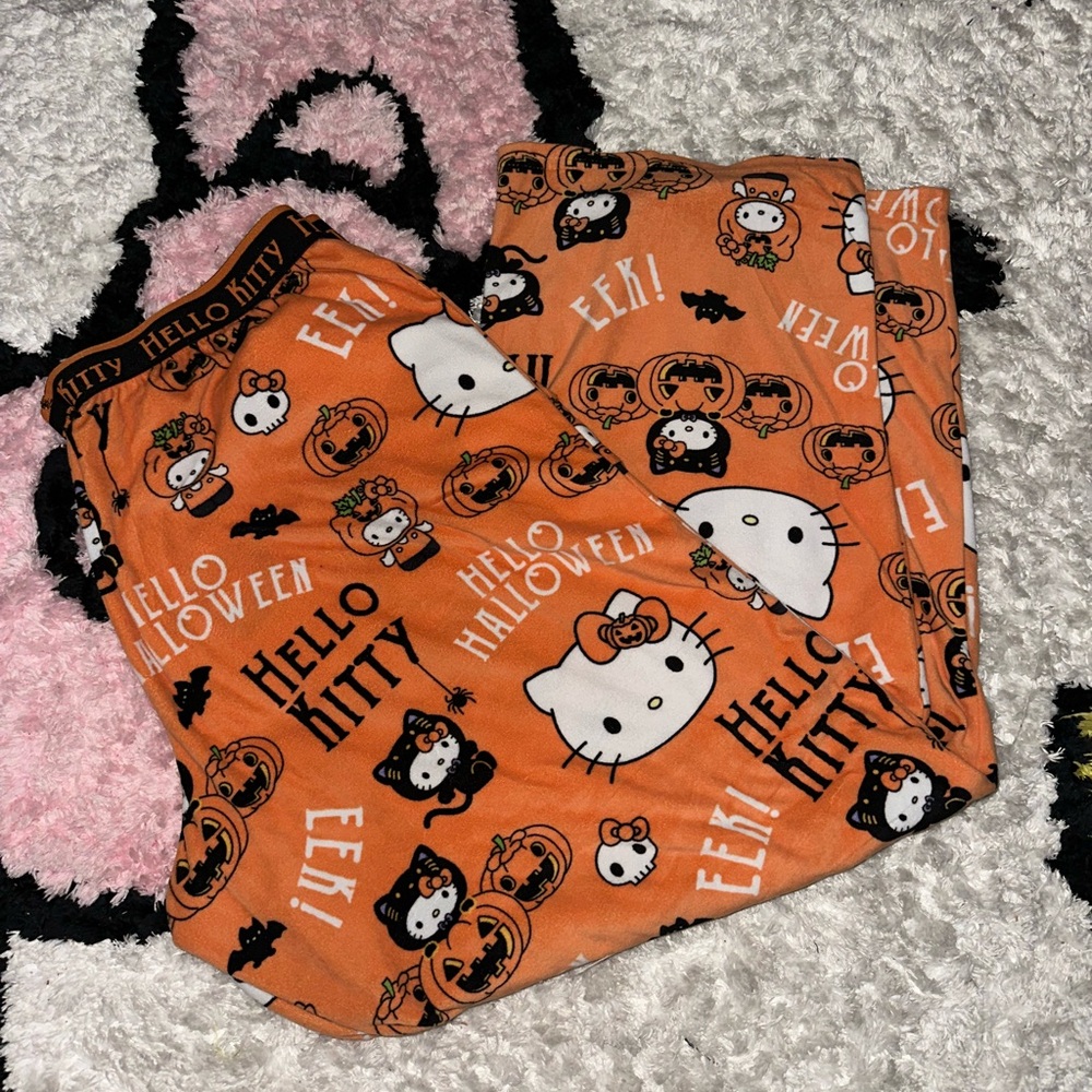 Hello Kitty Halloween Pajama Pants